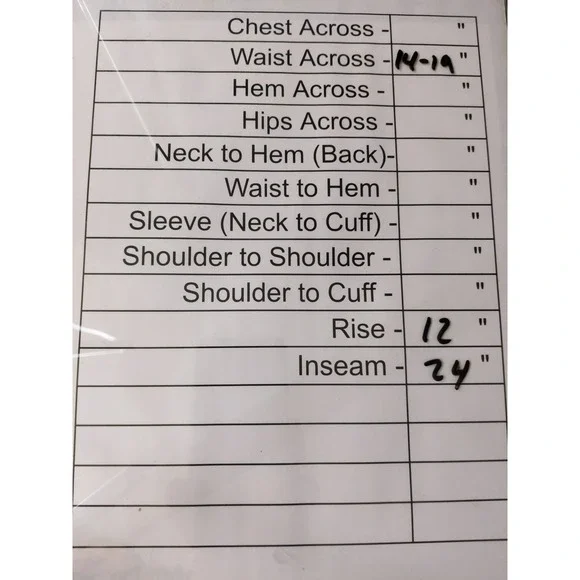 Old‎ Navy Active StretchTech Pants Sz M Beige Black Green Pull-on Elastic Waist - Picture 8 of 8